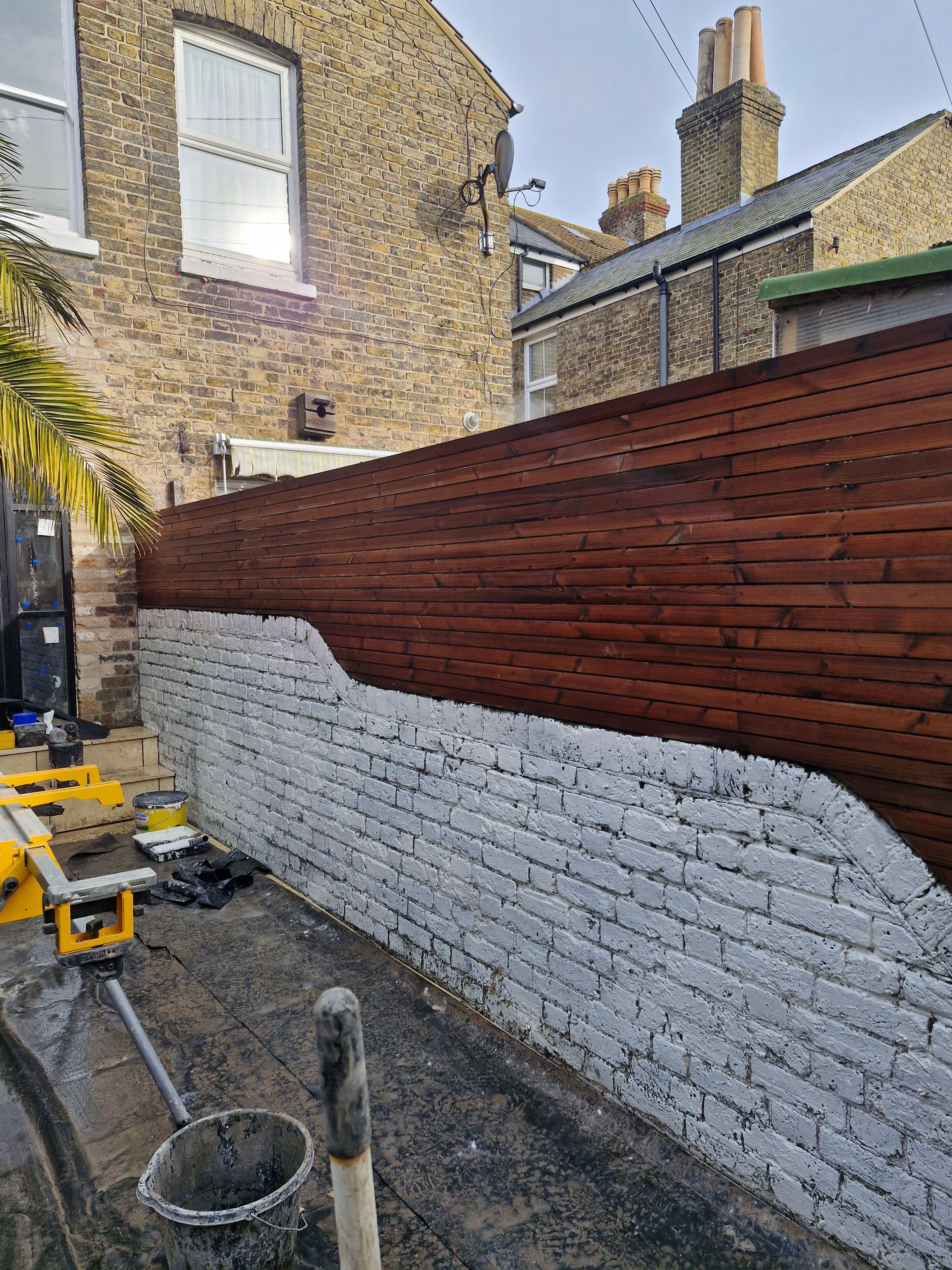 Finished fencing